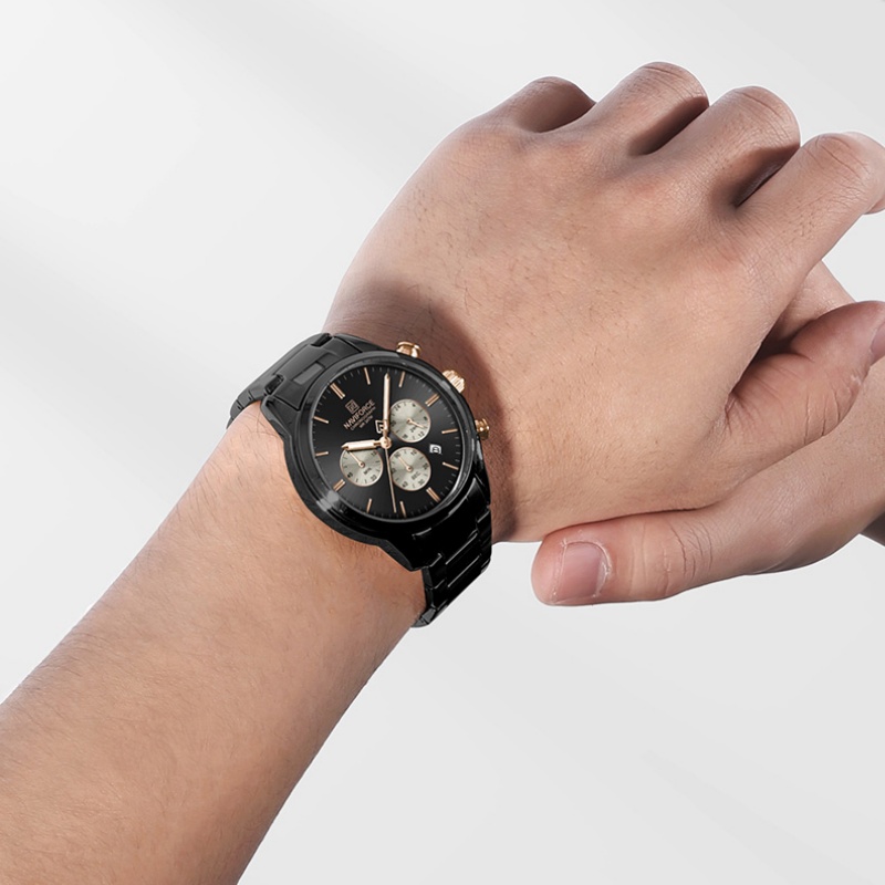 NAVIFORCE Men Quartz Chronogra - огляд і ціна Watch Display Box