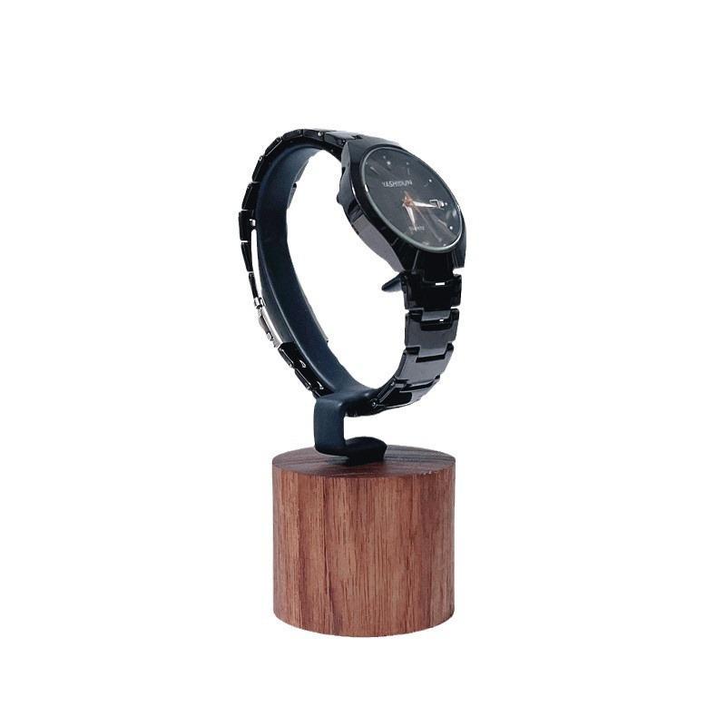 New Wooden C Shaped Watch Disp - огляд і ціна Jewelry And Watches Inc